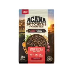 Acana Butchers Favorites Grain Free Dry Dog Food With Jerky Pieces