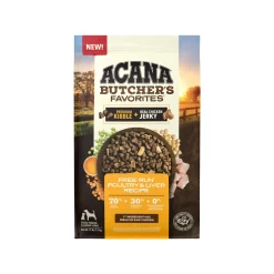 Acana Butchers Favorites Grain Free Dry Dog Food With Jerky Pieces