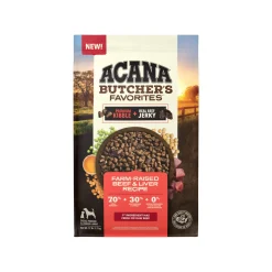 Acana Butchers Favorites Grain Free Dry Dog Food With Jerky Pieces