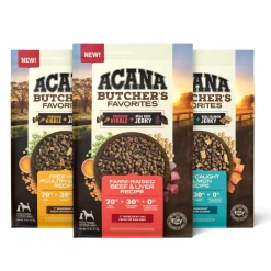 Acana Butchers Favorites Grain Free Dry Dog Food With Jerky Pieces