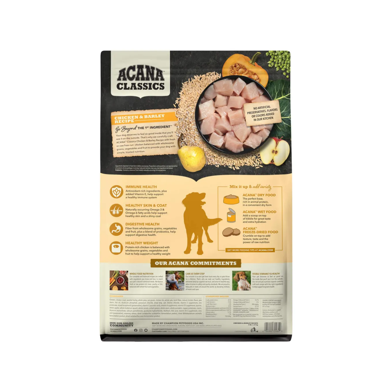 Acana Classics Grain Inclusive Dry Dog Food