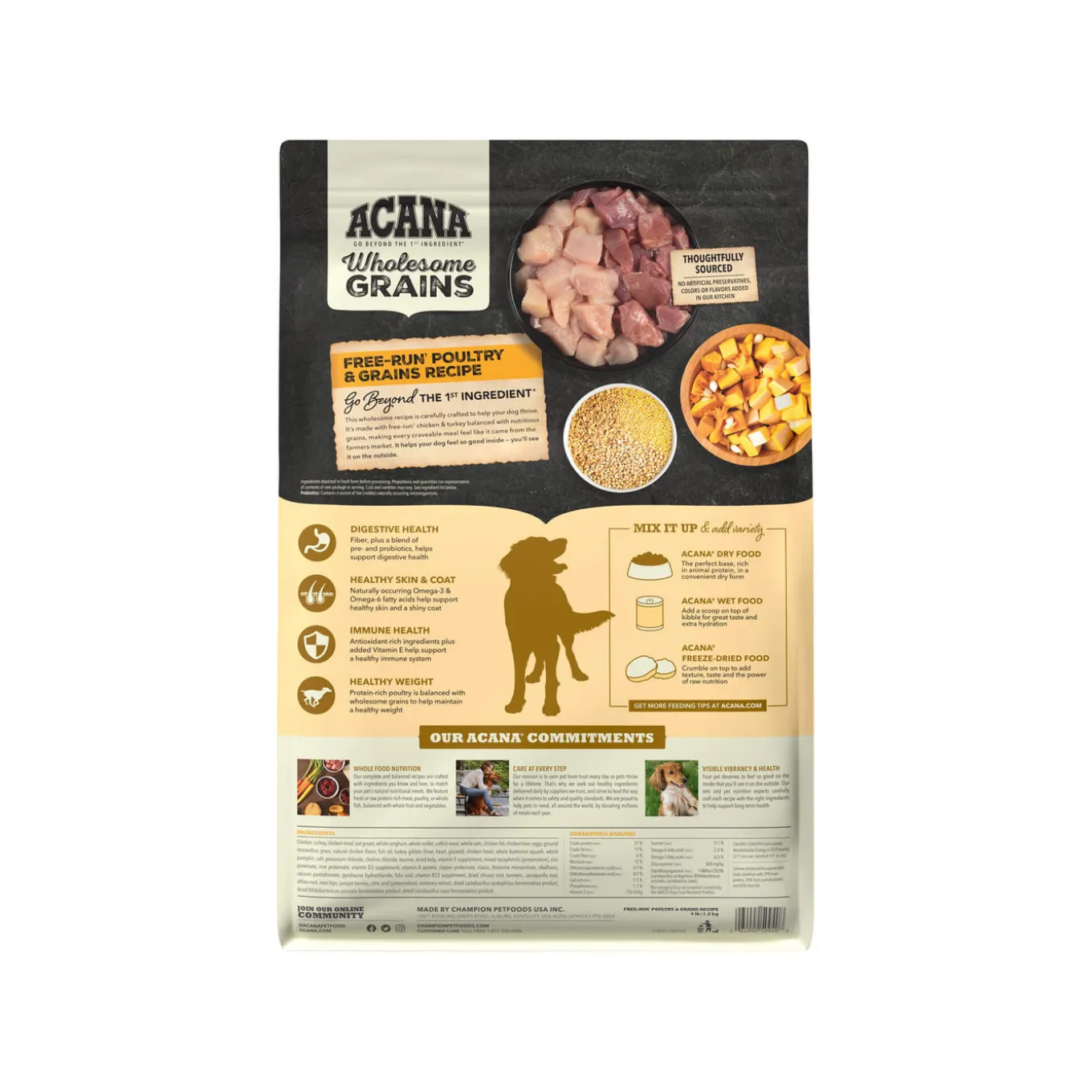 Acana Wholesome Grains Dry Food for Dogs