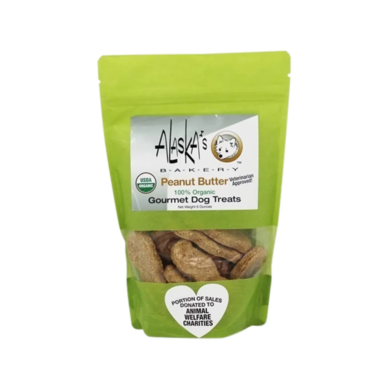 Alaska's Bakery 100% Organic Gourmet Dog Treats