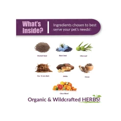 Amber Naturalz Vibactra Plus Immune Support Herbal Liquid Supplement for Dogs & Cats