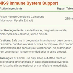 American Biosciences NK-9 Immune Support Capsules for Dogs & Cats