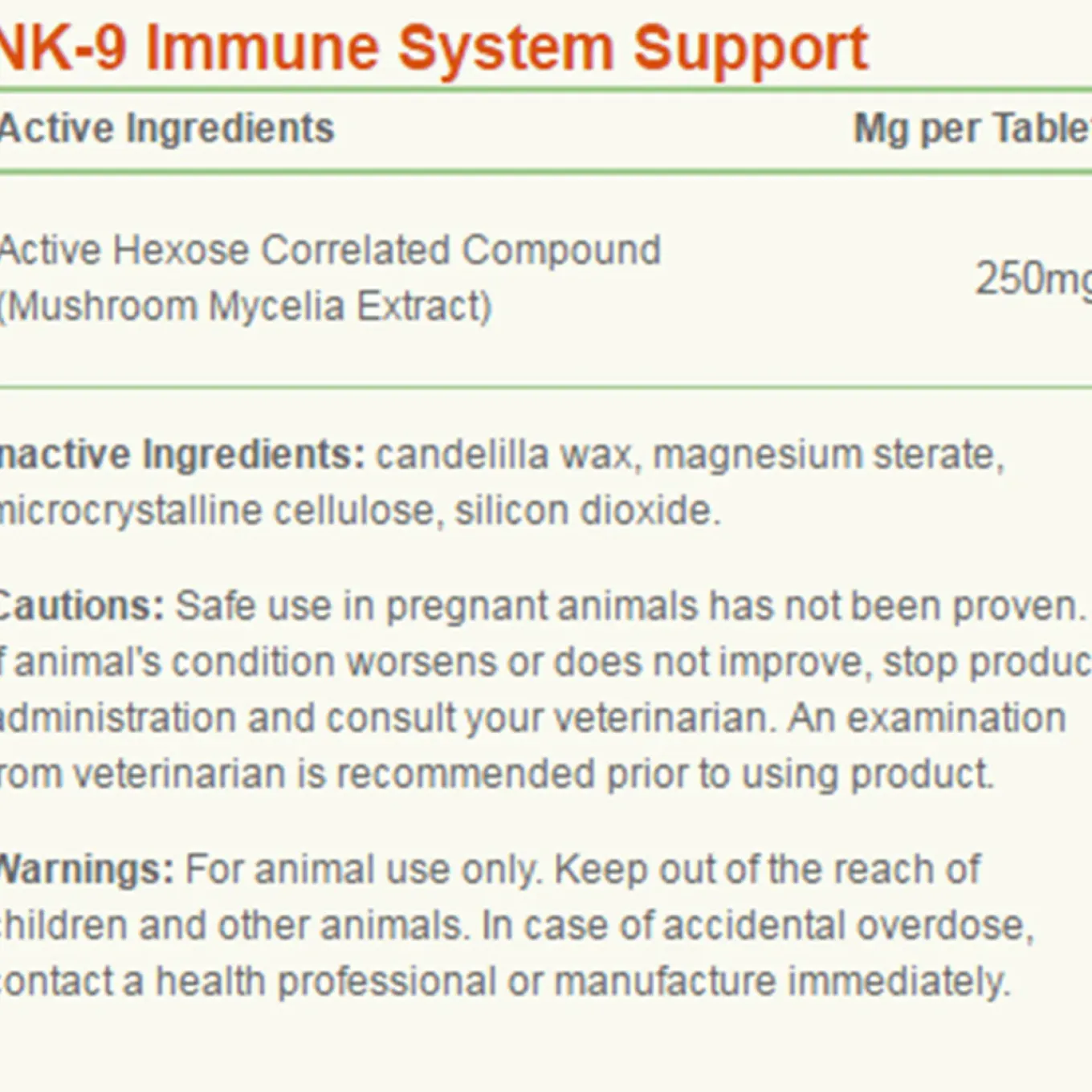 American Biosciences NK-9 Immune Support Capsules for Dogs & Cats