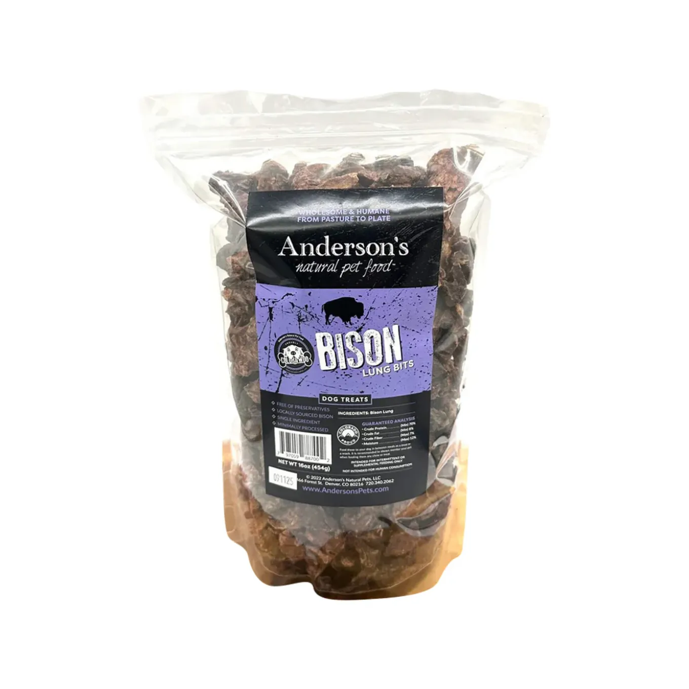 Anderson's Minimally Processed Organ Meat Dog Treats