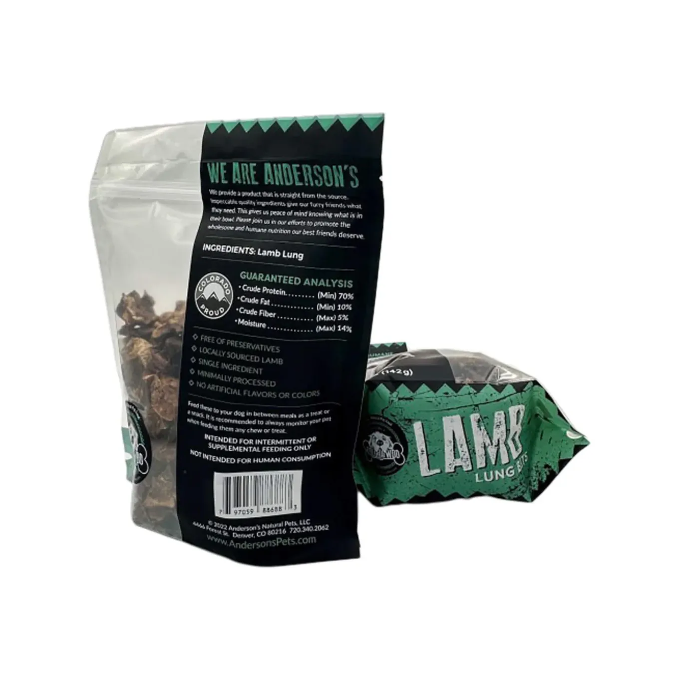 Anderson's Minimally Processed Organ Meat Dog Treats