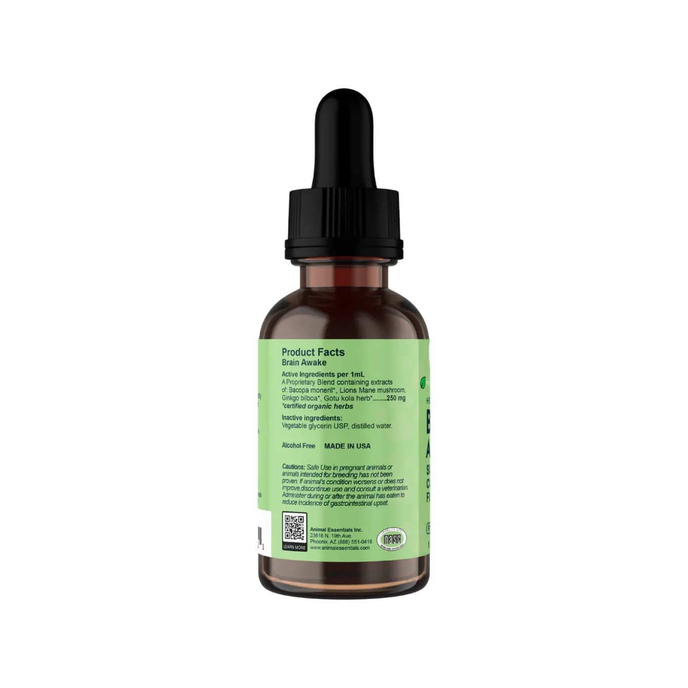 Animal Essentials Brain Awake Cognitive Support for Dogs & Cats
