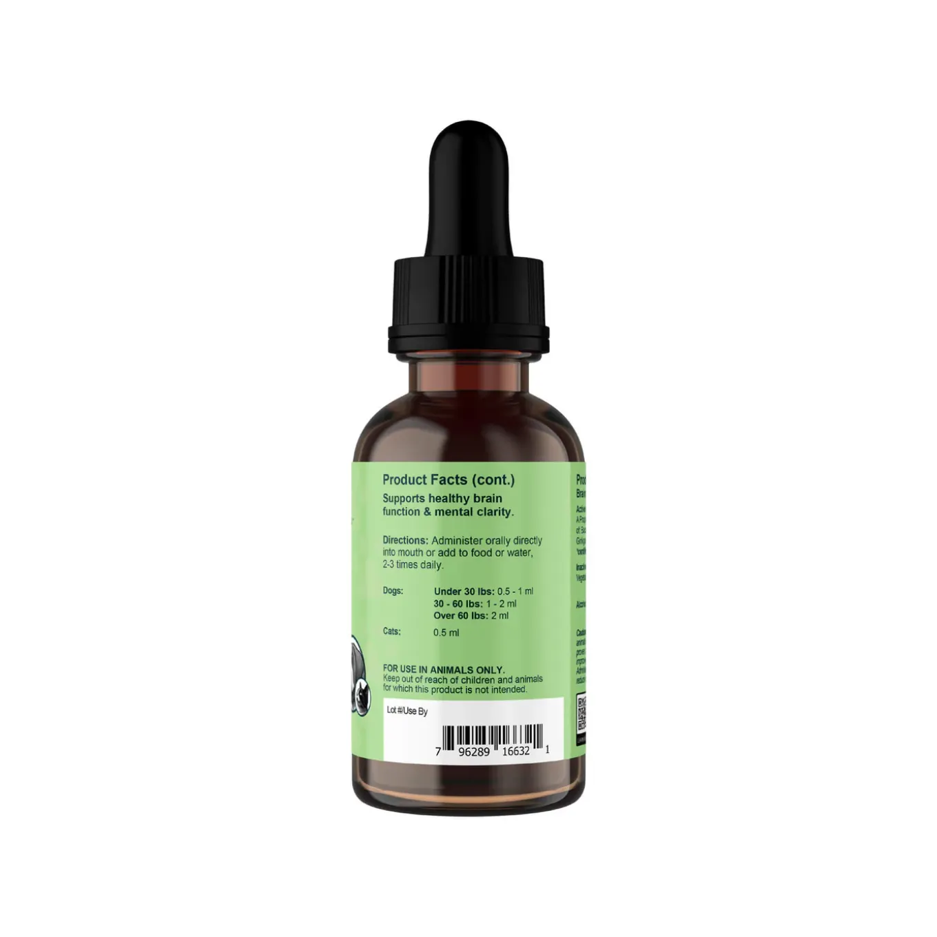 Animal Essentials Brain Awake Cognitive Support for Dogs & Cats