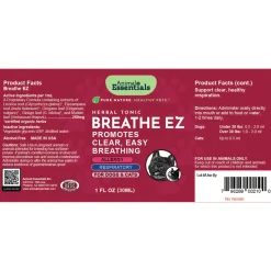 Animal Essentials Breathe EZ Liquid Herbal Formula for Dogs & Cats