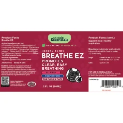 Animal Essentials Breathe EZ Liquid Herbal Formula for Dogs & Cats