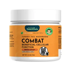 Animal Essentials COMBAT Mushroom Powder for Dogs & Cats