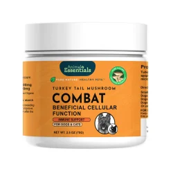 Animal Essentials COMBAT Mushroom Powder for Dogs & Cats