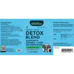Animal Essentials Detox Blend Liver Support Liquid for Dogs & Cats