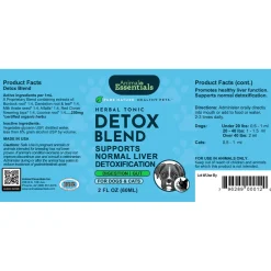 Animal Essentials Detox Blend Liver Support Liquid for Dogs & Cats