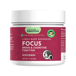 Animal Essentials FOCUS Lion's Mane Mushroom Powder for Dogs & Cats