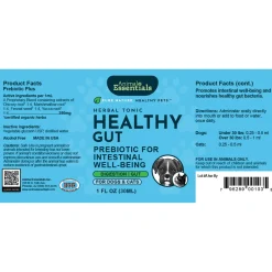 Animal Essentials Healthy Gut Herbal Prebioitc Liquid for Dogs & Cats