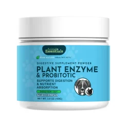 Animal Essentials Plant Enzymes & Probiotics Digestive Powder for Dogs & Cats