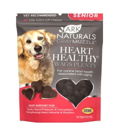 Ark Naturals Gray Muzzle Heart Healthy Wags Plenty for Senior Dogs