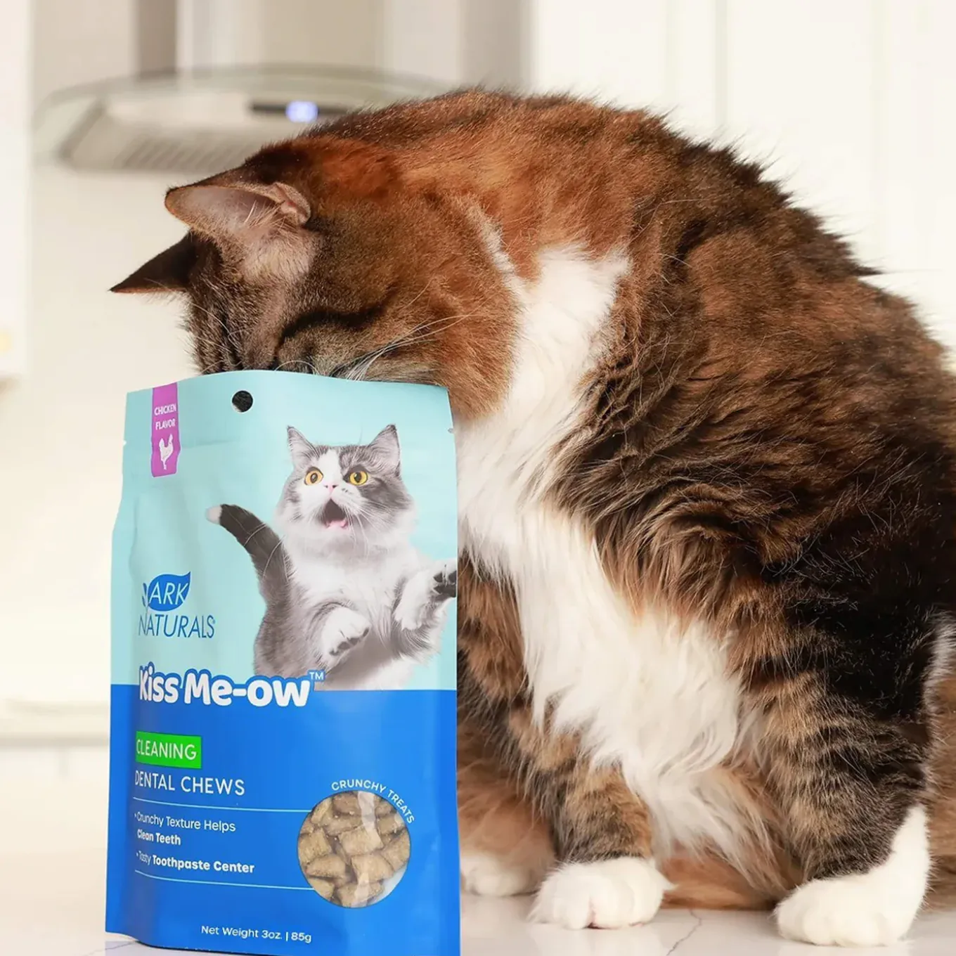 Ark Naturals Kiss Me-ow Dental Chews for Cats