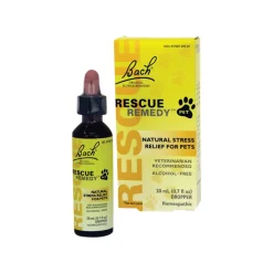 Bach Flower Remedies Rescue Remedy Natural Stress Relief for Dogs & Cats