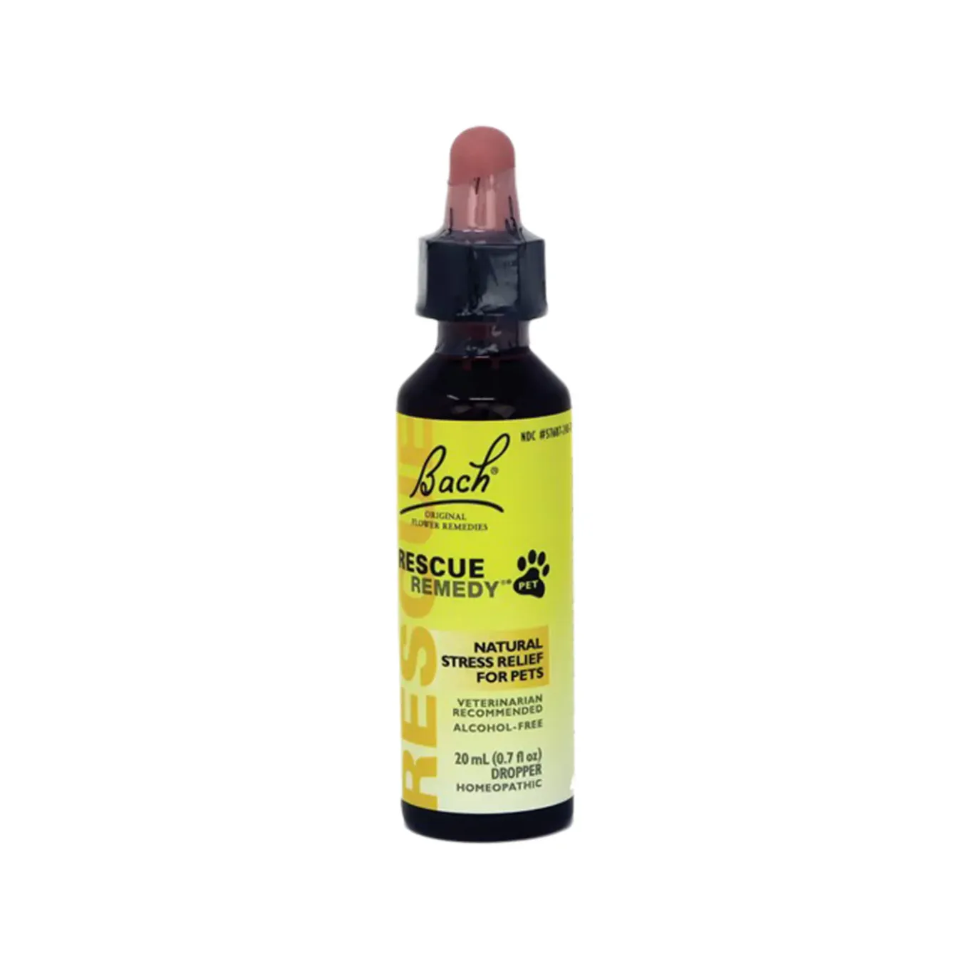 Bach Flower Remedies Rescue Remedy Natural Stress Relief for Dogs & Cats