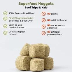 Badlands Ranch Superfood Nuggets Dog Food Topper