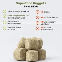 Badlands Ranch Superfood Nuggets Dog Food Topper