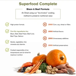 Badlands Ranch Superfood Complete Air Dried Dog Food