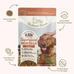 Badlands Ranch Superfood Morsels Freeze Dried Raw Coated Dog Food
