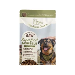 Badlands Ranch Superfood Morsels Freeze Dried Raw Coated Dog Food