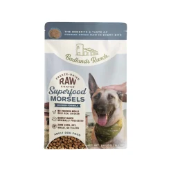 Badlands Ranch Superfood Morsels Freeze Dried Raw Coated Dog Food