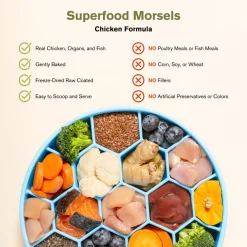 Badlands Ranch Superfood Morsels Freeze Dried Raw Coated Dog Food