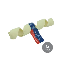 Barkworthies Curly Beef Cheek Dog Chew