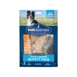 Barkworthies Dog Chews Variety Pack