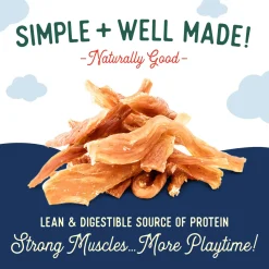 Beg & Barker Strips Single Ingredient Human Grade Dog Treats