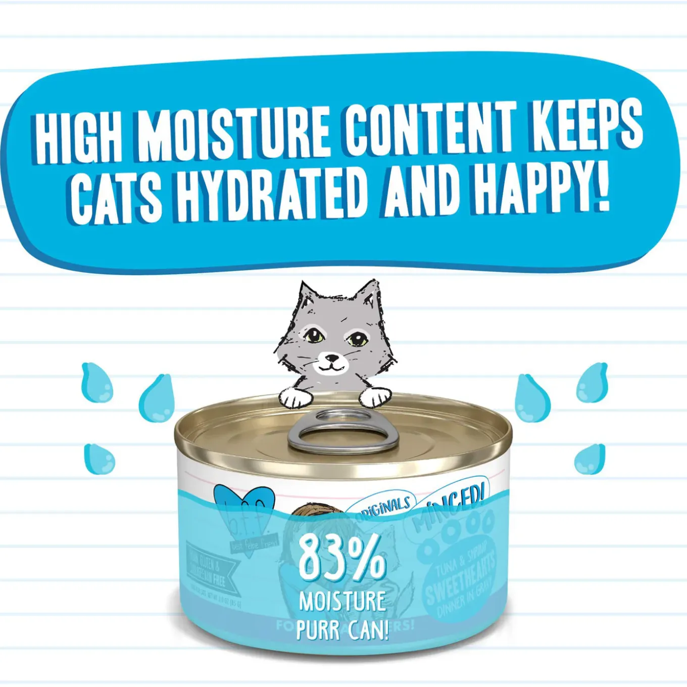 Best Feline Friend BFF Grain-Free Canned Wet Cat Food