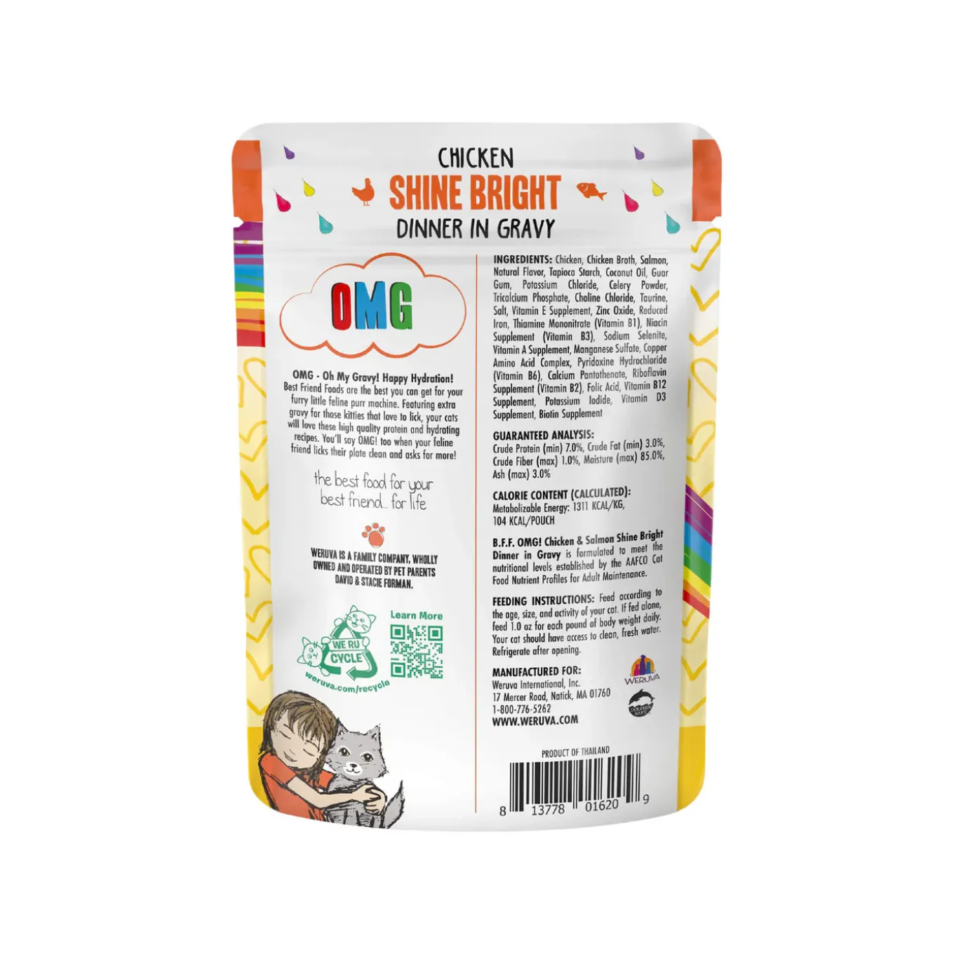 Best Feline Friend BFF Oh My Gravy! Grain-Free Wet Cat Food Pouches