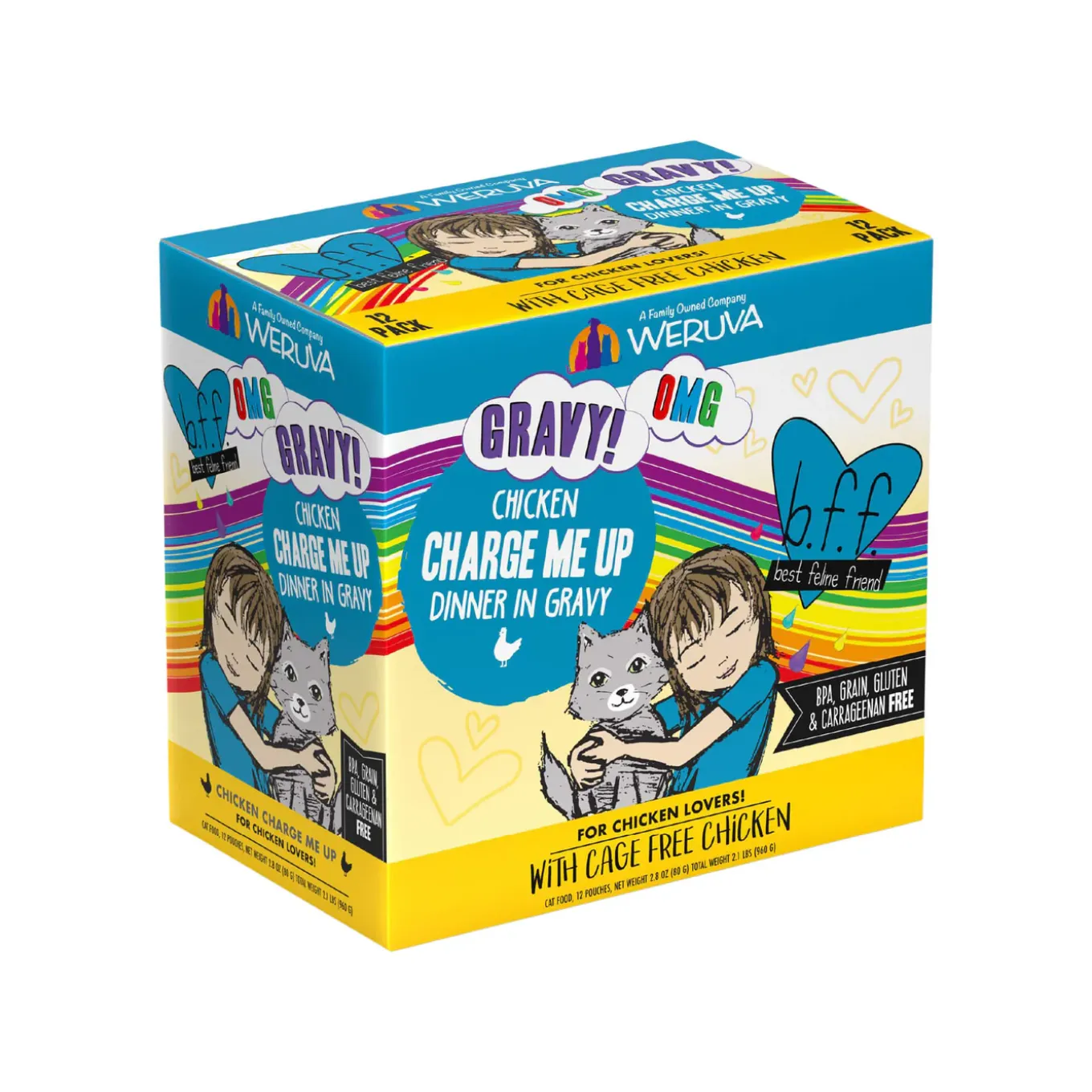 Best Feline Friend BFF Oh My Gravy! Grain-Free Wet Cat Food Pouches