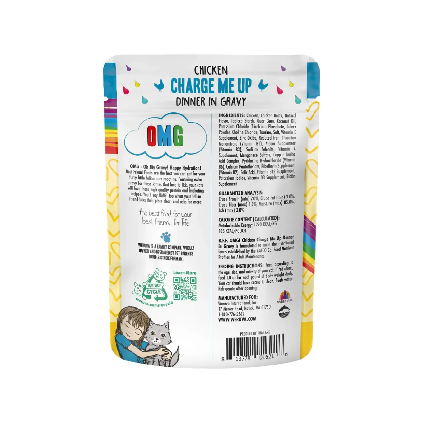 Best Feline Friend BFF Oh My Gravy! Grain-Free Wet Cat Food Pouches