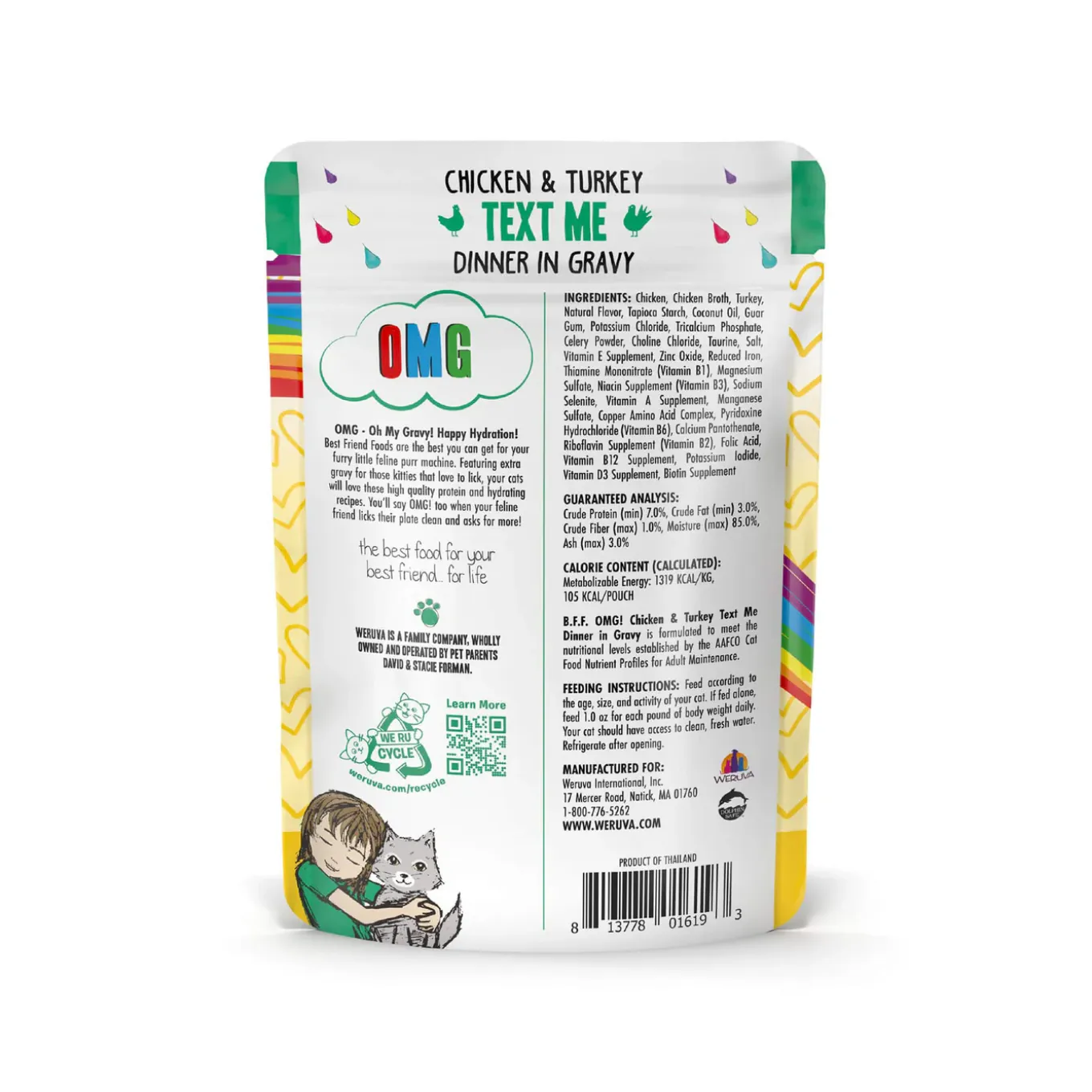 Best Feline Friend BFF Oh My Gravy! Grain-Free Wet Cat Food Pouches
