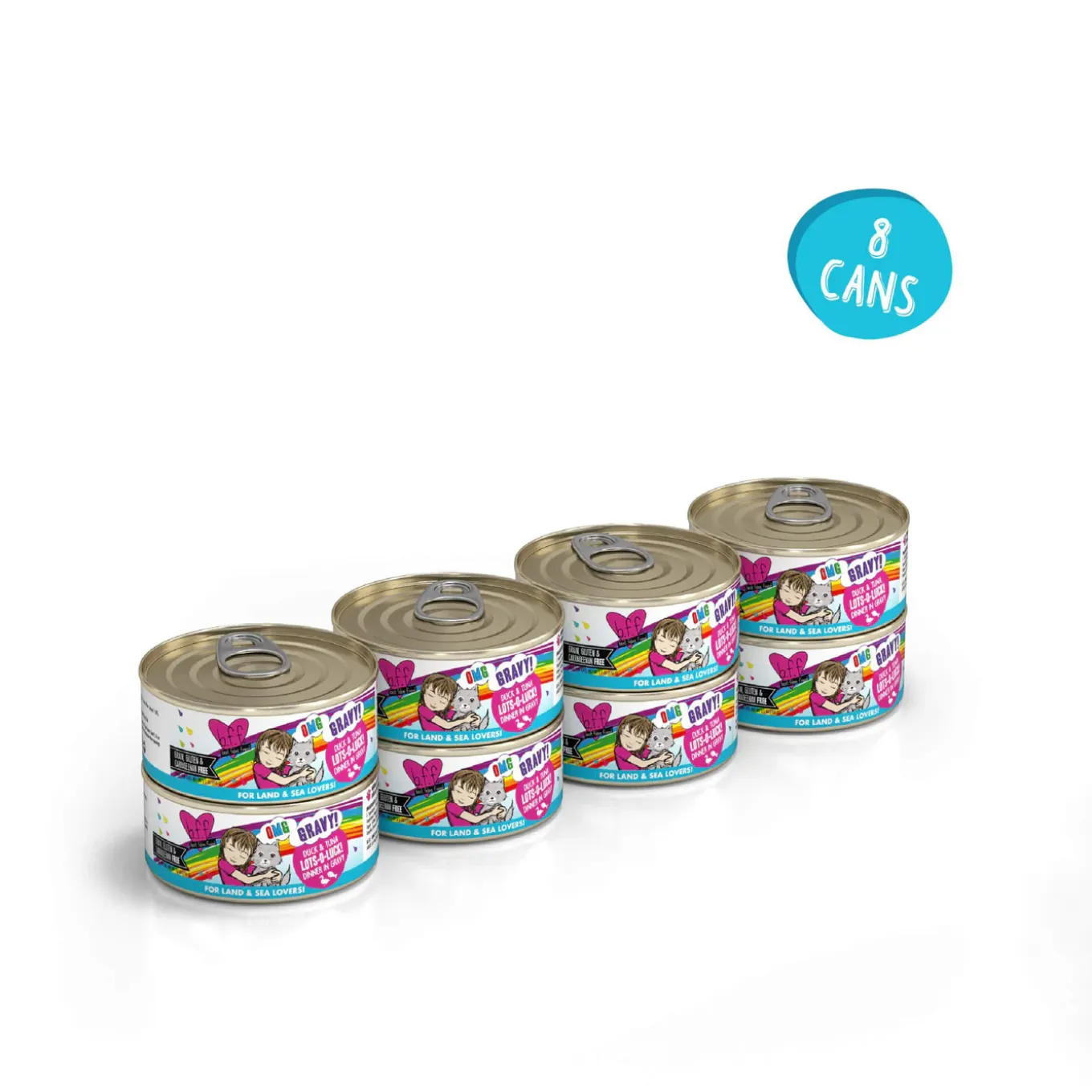 Best Feline Friend BFF Oh My Gravy! Grain-Free Wet Canned Cat Foods
