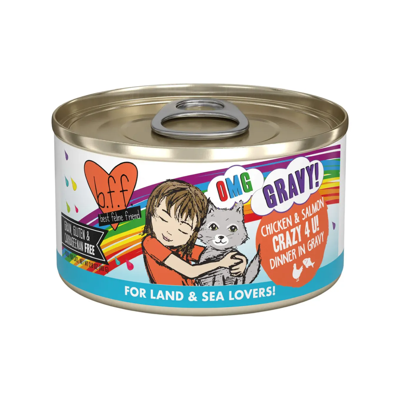 Best Feline Friend BFF Oh My Gravy! Grain-Free Wet Canned Cat Foods