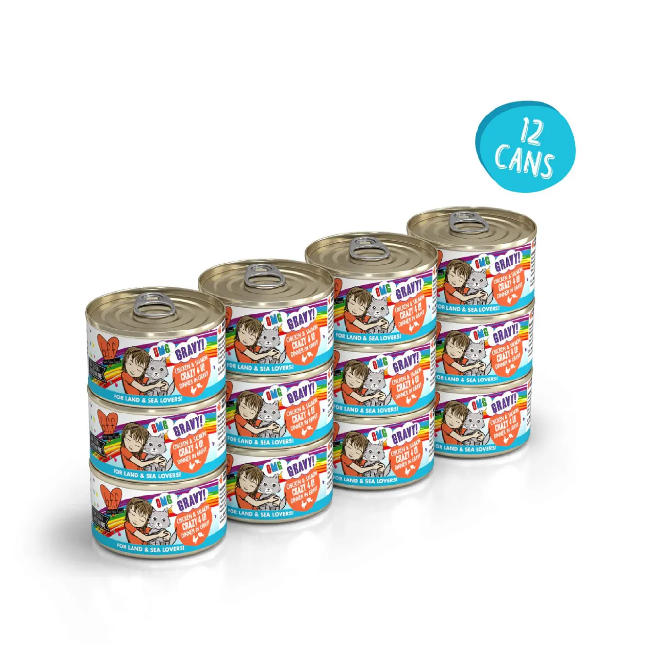 Best Feline Friend BFF Oh My Gravy! Grain-Free Wet Canned Cat Foods