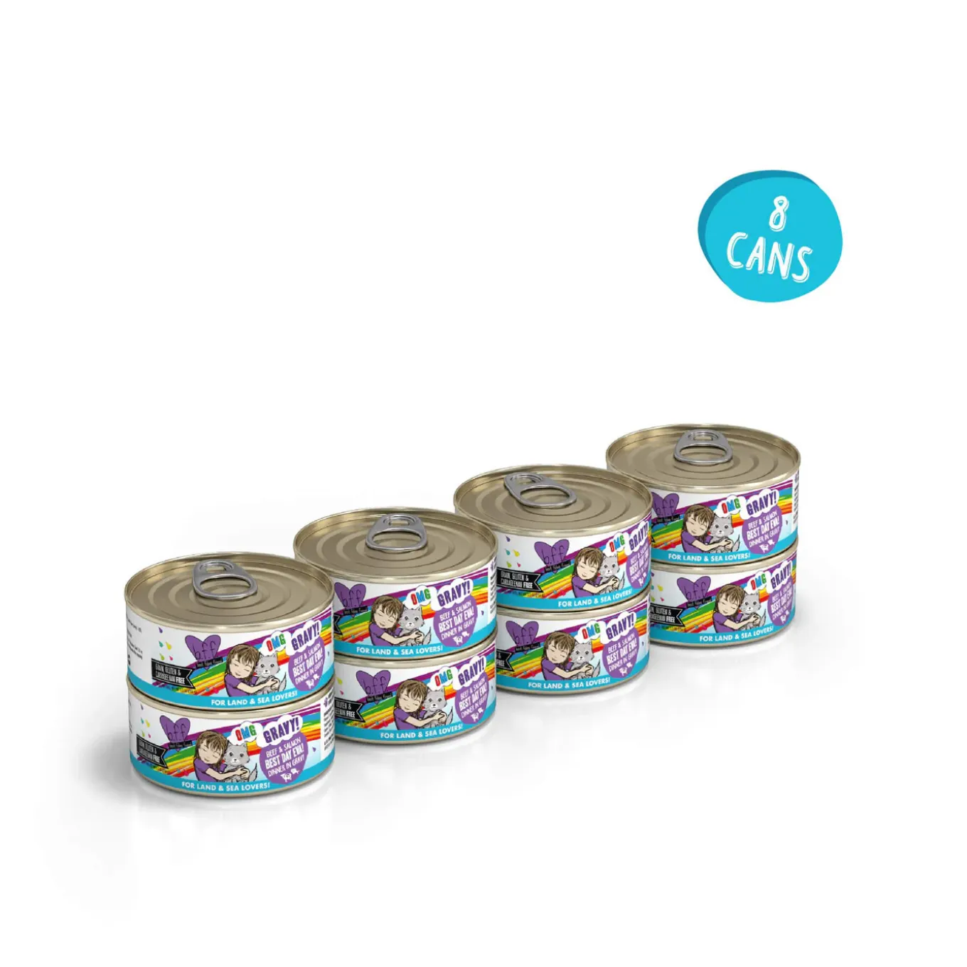 Best Feline Friend BFF Oh My Gravy! Grain-Free Wet Canned Cat Foods