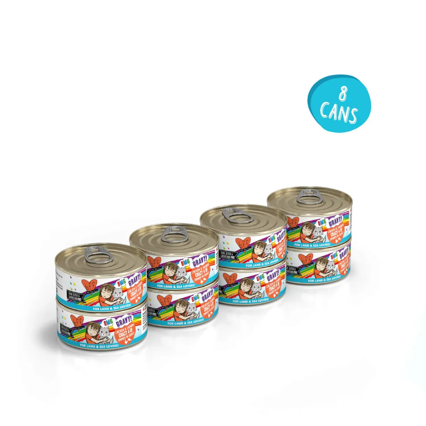 Best Feline Friend BFF Oh My Gravy! Grain-Free Wet Canned Cat Foods