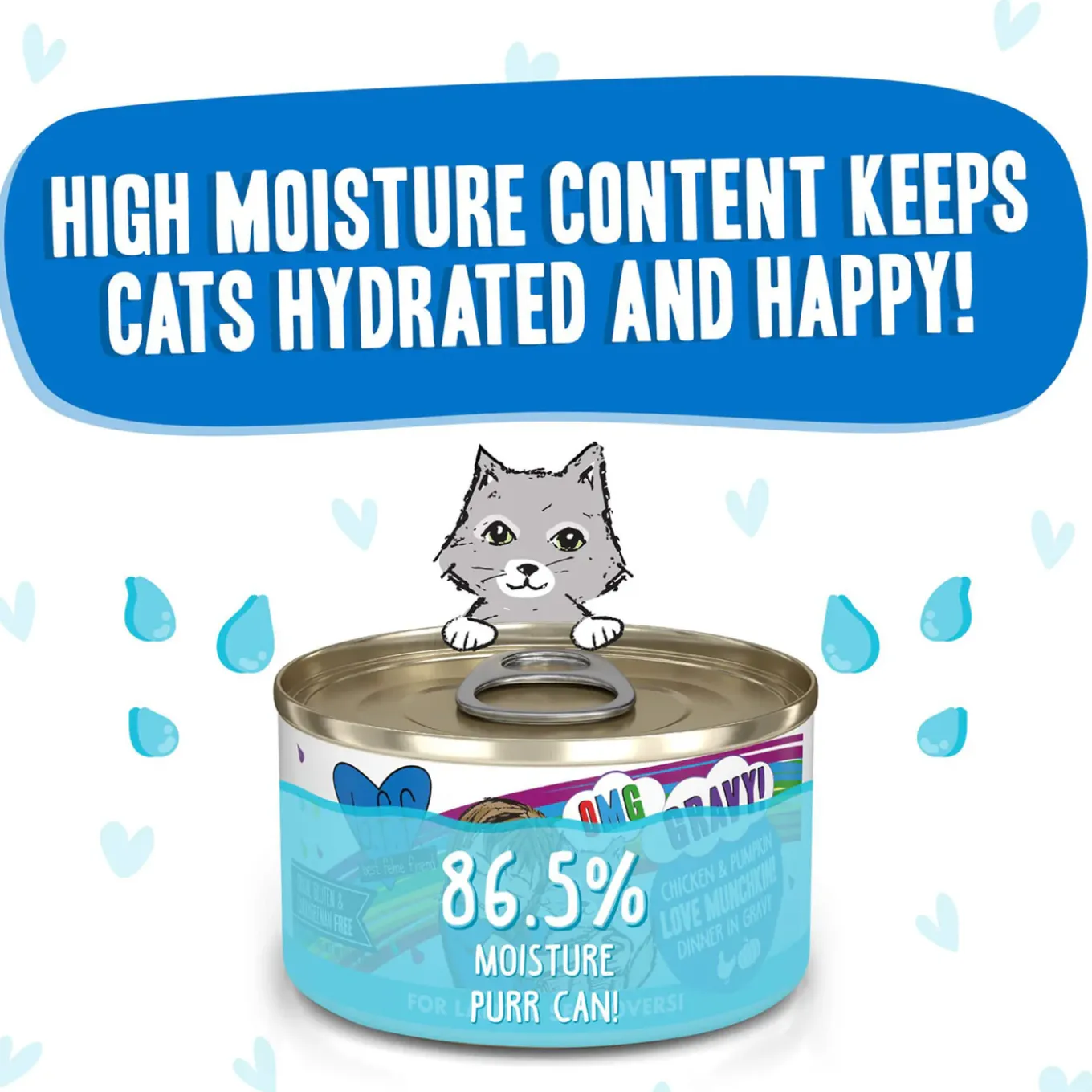 Best Feline Friend BFF Oh My Gravy! Grain-Free Wet Canned Cat Foods