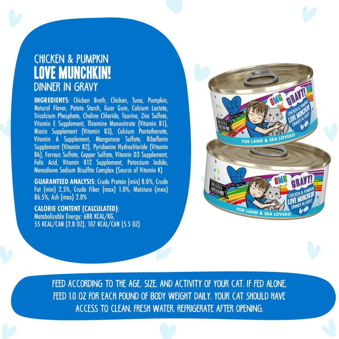 Best Feline Friend BFF Oh My Gravy! Grain-Free Wet Canned Cat Foods