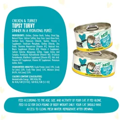 Best Feline Friend BFF PLAY! Pate Lover's Aw Yeah Wet Canned Cat Food